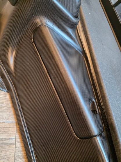 ETi Mazda RX-7 (FD3S) Carbon Fiber Rear Trunk Trim Kit (12-Piece)