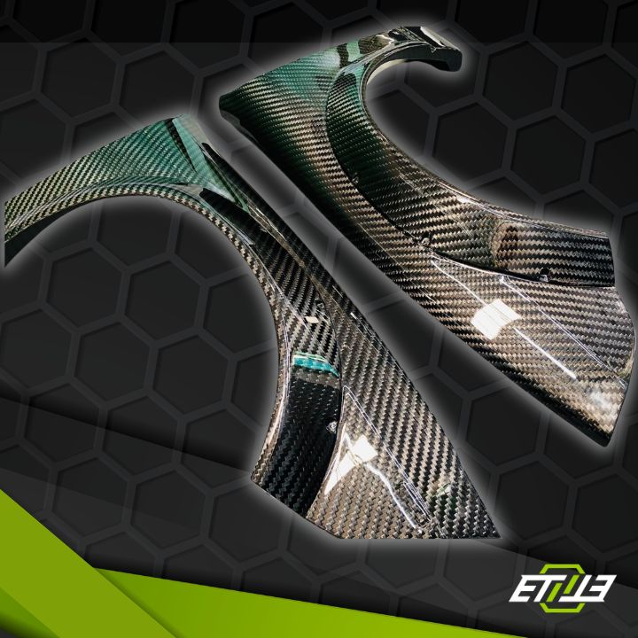 ETi Nissan S14 Carbon Fiber Front Fender Rocket Bunny Style