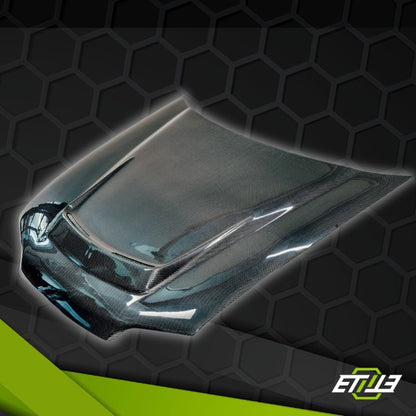 ETi Honda EG Type J Vented Carbon Fiber Hood