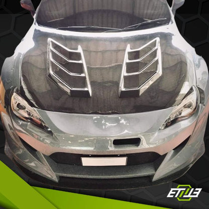 ETi GT86 Lambo Vented Style Carbon Fiber Hood