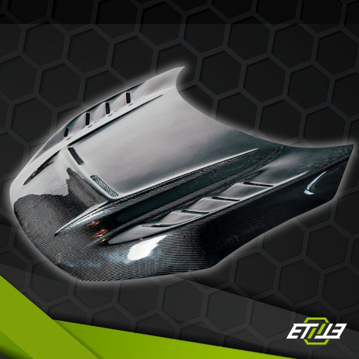 ETi Honda Civic FK Batman Vented Style Hood