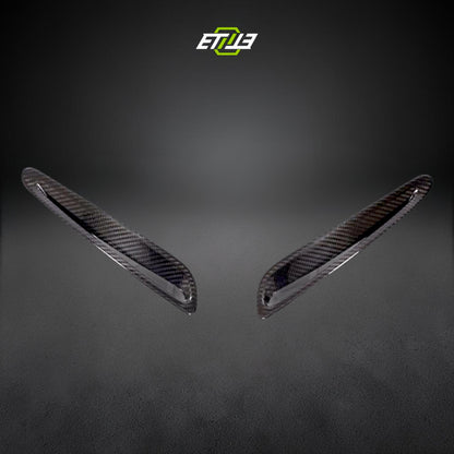 ETi Toyota Supra MK5 (A90) Carbon Fiber Hood Vent Scoop Covers