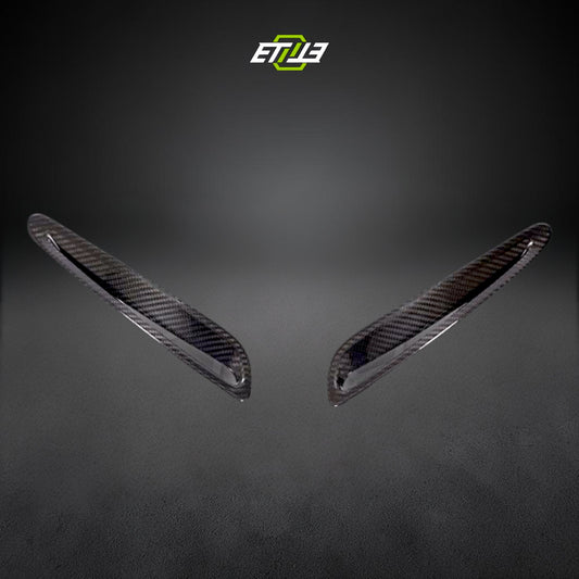 ETi Toyota Supra MK5 (A90) Carbon Fiber Hood Vent Scoop Covers