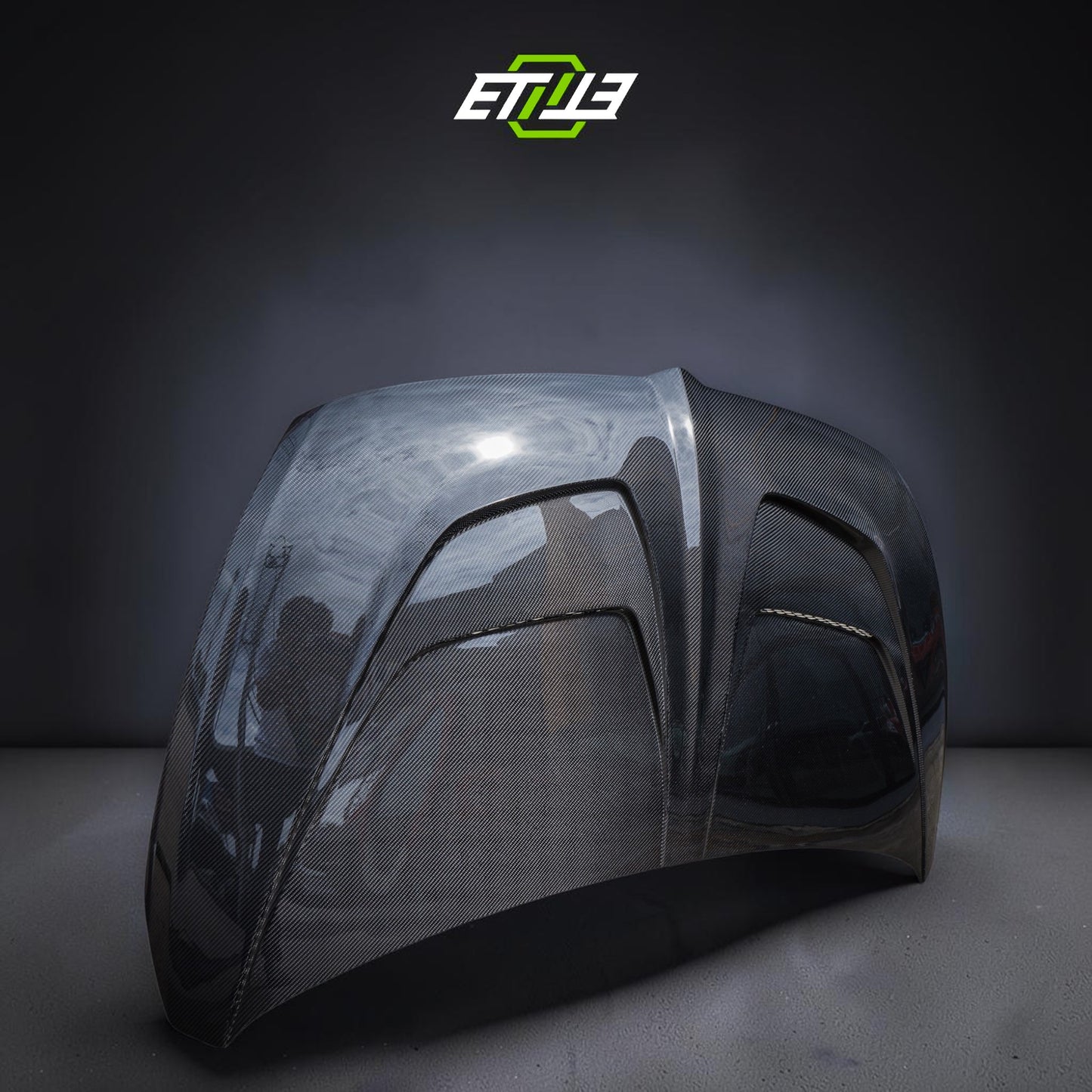 ETi Mitsubishi Space Wagon ETi Carbon Fiber Hood