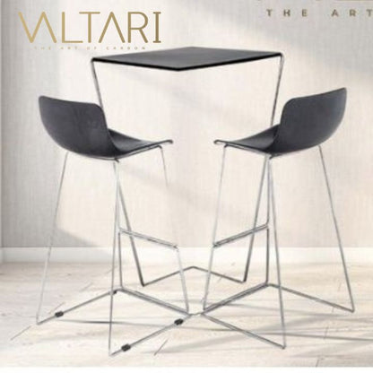 Duo – Carbon Fiber Set Bar Chair with Table