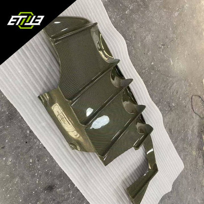 RX-7 RE Amemiya Street-Style Carbon Fiber Rear Diffuser