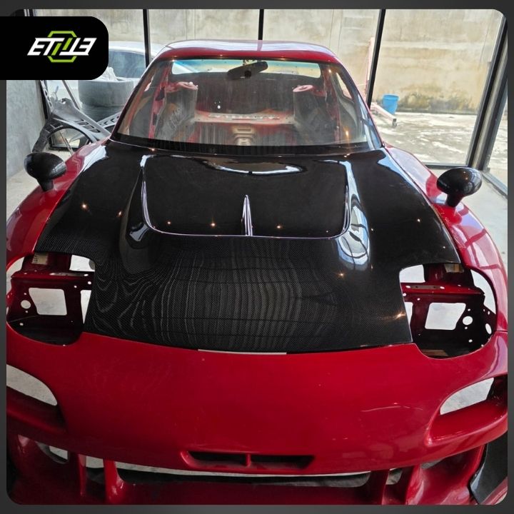 ETi RX-7 V8 MS Style Hood