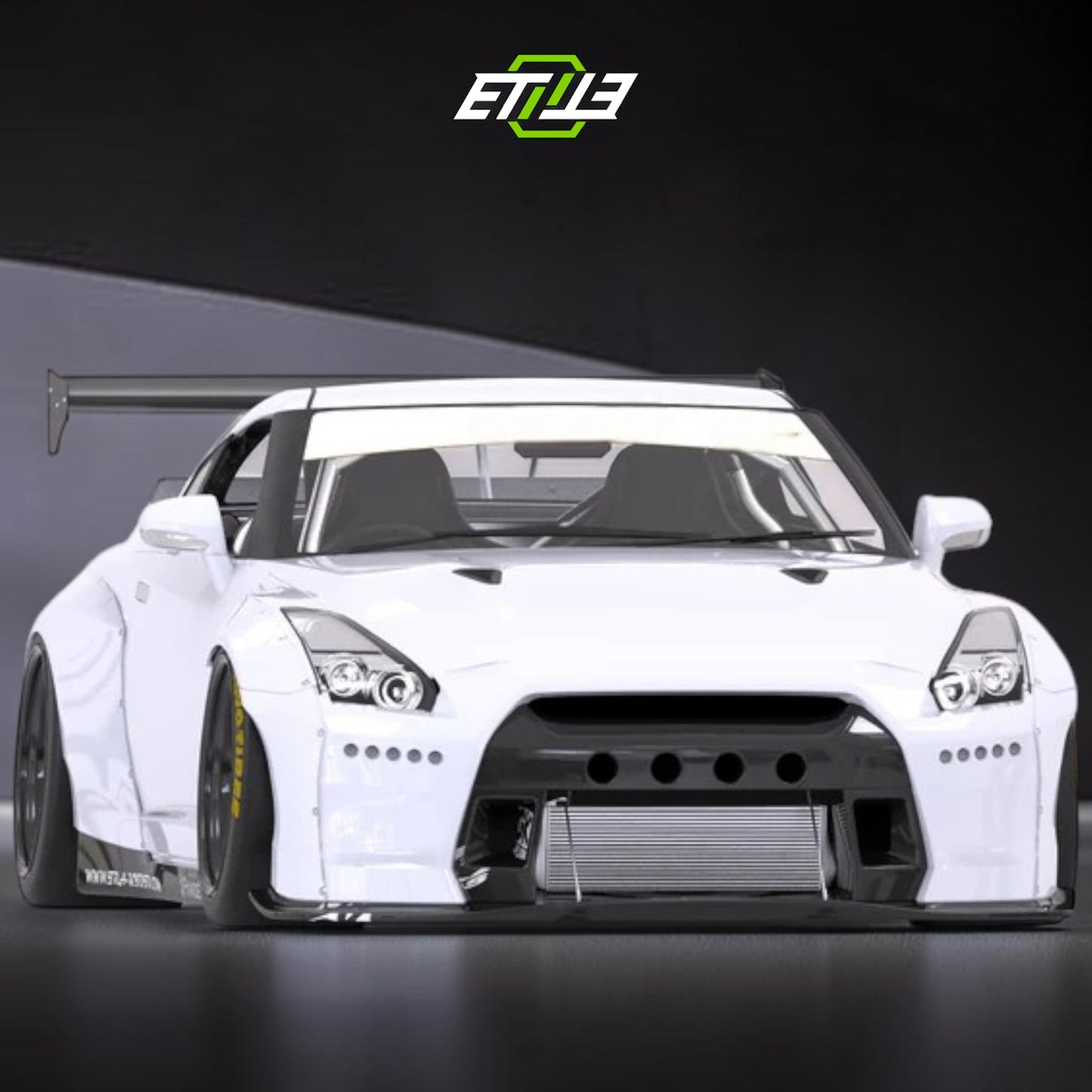 Nissan Skyline R35 MC Pandem Style Body Kit | SKU: ETI-NISSAN-SKY-KIT-FRP | ID: 10658257174809 | Shopifydevstudio