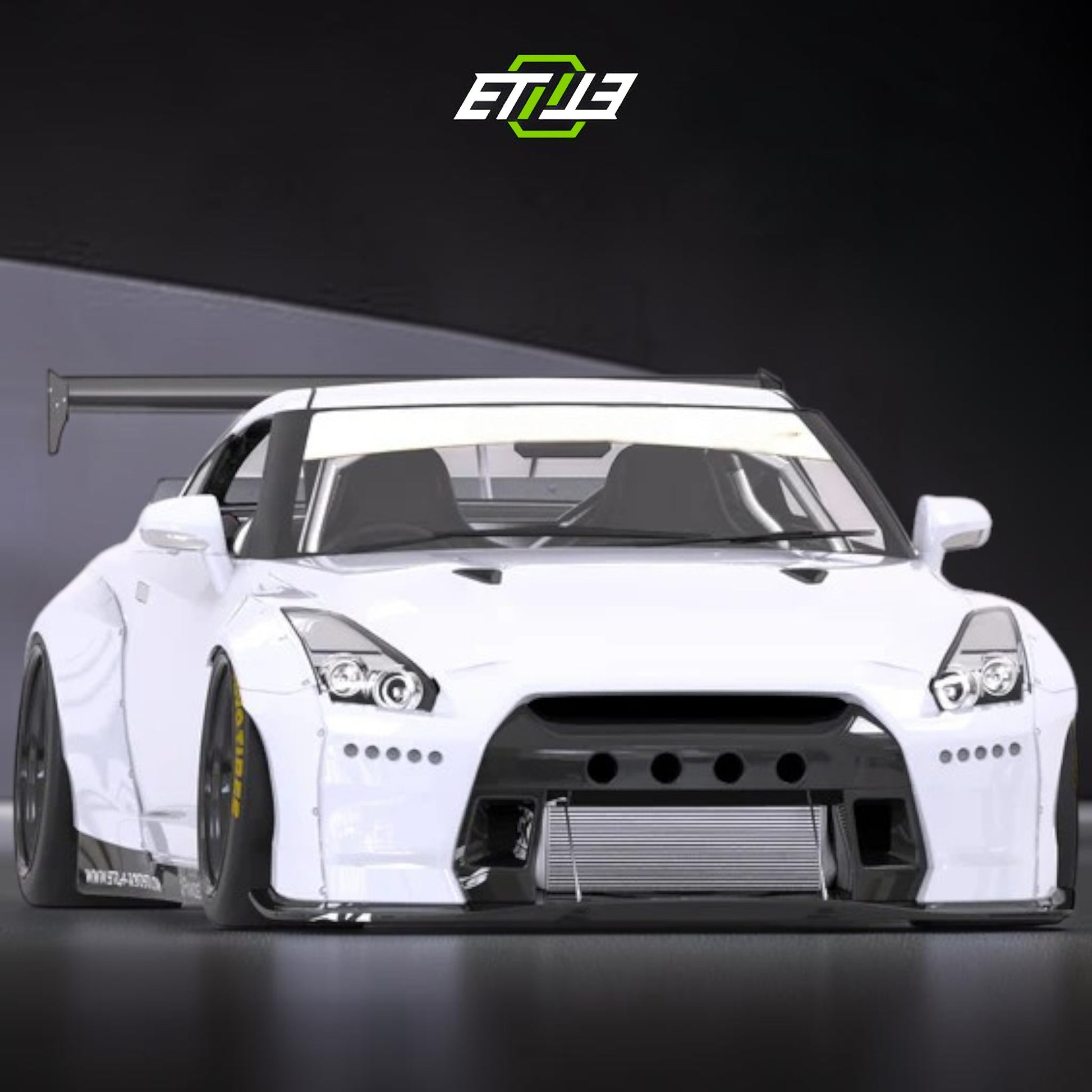 Nissan Skyline R35 MC Pandem Style Body Kit | SKU: ETI-NISSAN-SKY-KIT-FRP | ID: 10658257174809 | Shopifydevstudio