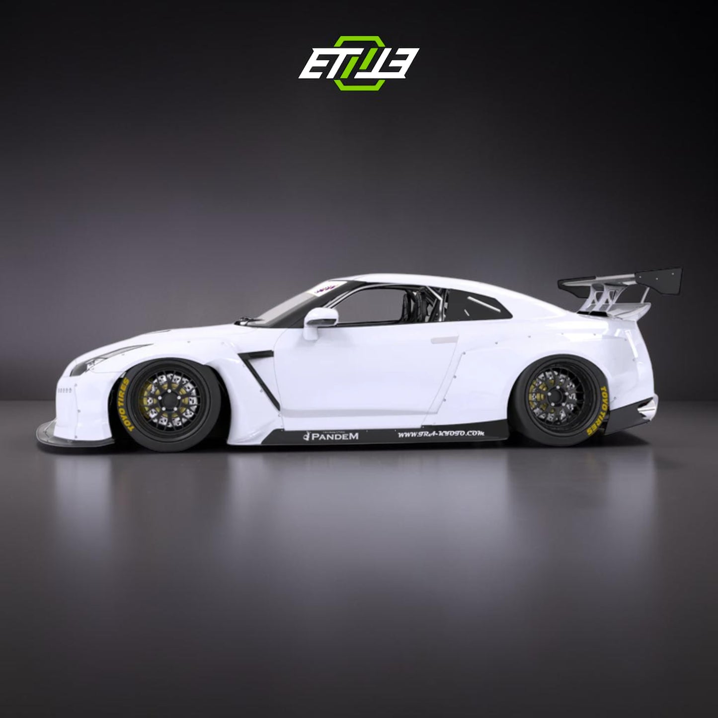 Nissan Skyline R35 MC Pandem Style Body Kit | SKU: ETI-NISSAN-SKY-KIT-FRP | ID: 10658257174809 | Shopifydevstudio