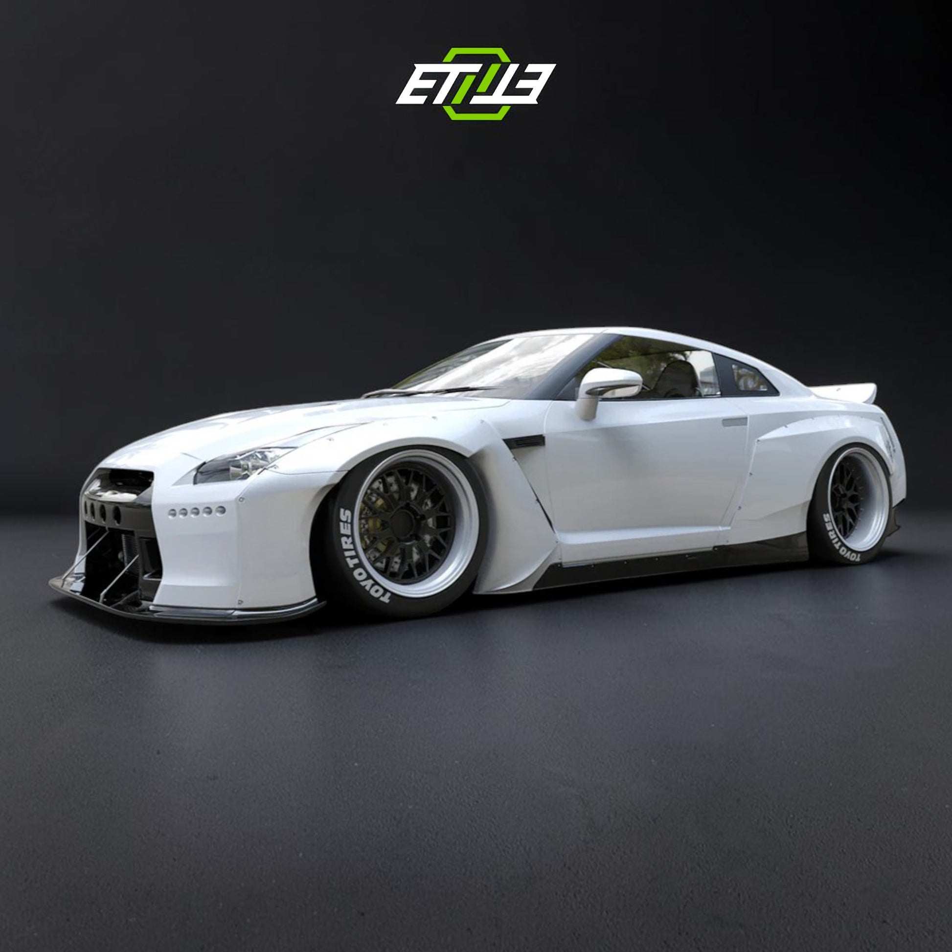 Nissan Skyline R35 MC Pandem Style Body Kit | SKU: ETI-NISSAN-SKY-KIT-FRP | ID: 10658257174809 | Shopifydevstudio