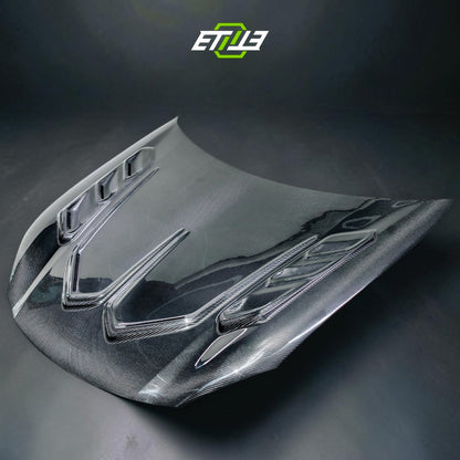 Toyota GR86 Carbon Fiber Lambo Euro Vented Hood | Elite Ti