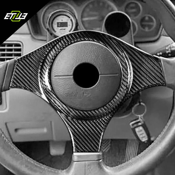 ETi Mitsubishi Evo 8/9 Carbon Fiber Steering Wheel Bezel