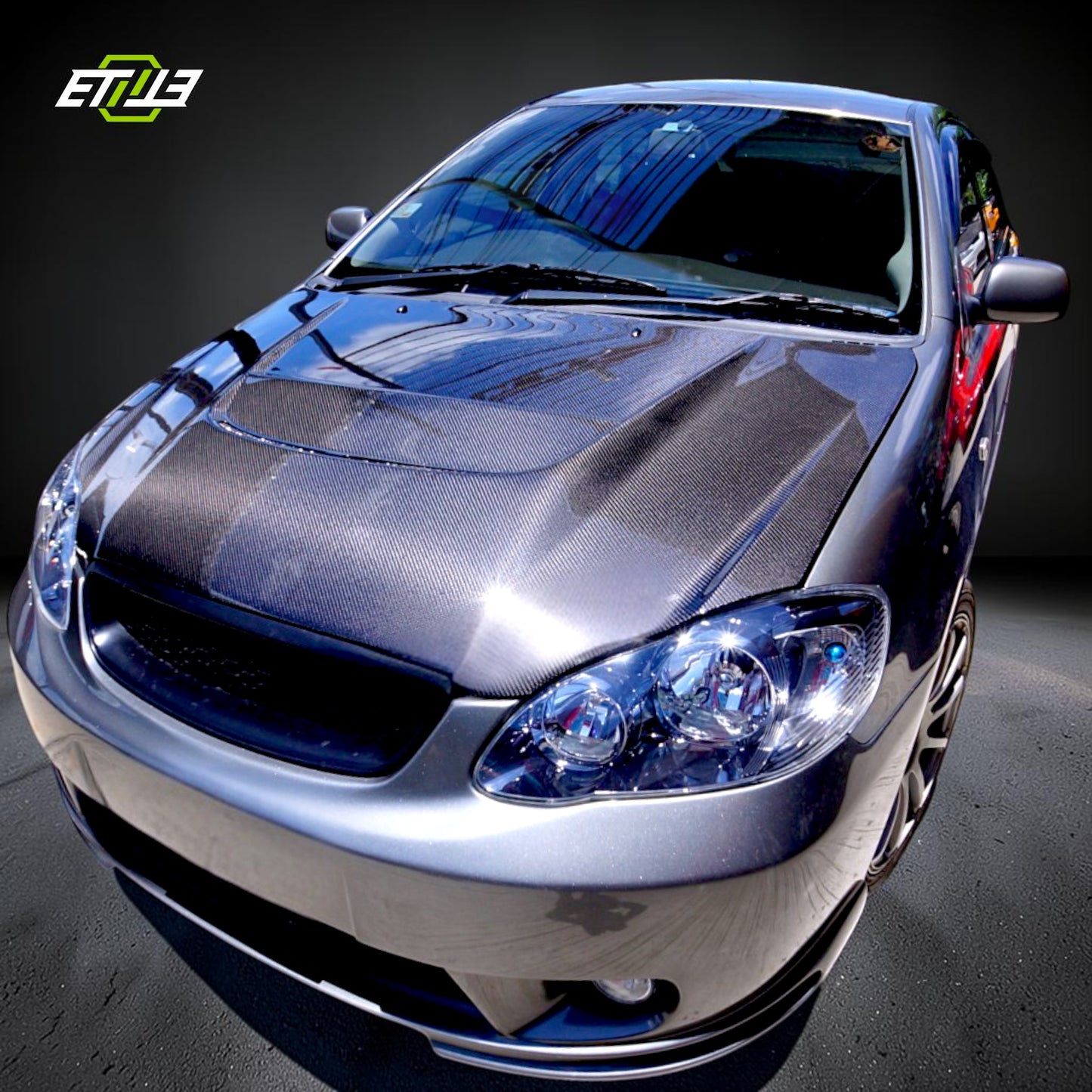 ETi Toyota Altis ETi Carbon Fiber Hood