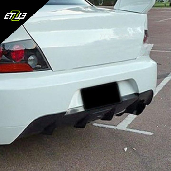 ETi Mitsubishi Evo 9 OEM JDM Rear Bumper Diffuser Cover