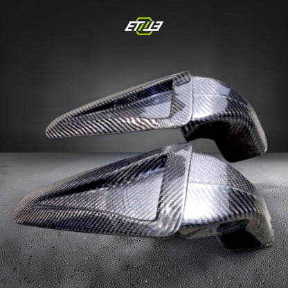 R35 GTR OEM Style Hood Vents With Air Tunnel (Pair)