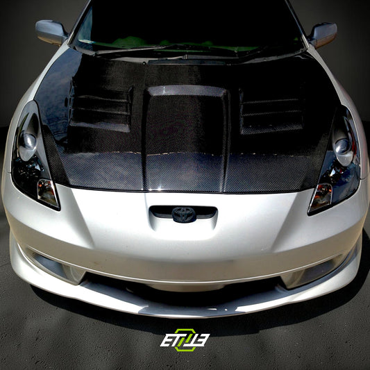 ETi Toyota Celica (Round Headlight) ETi Carbon Fiber Hood