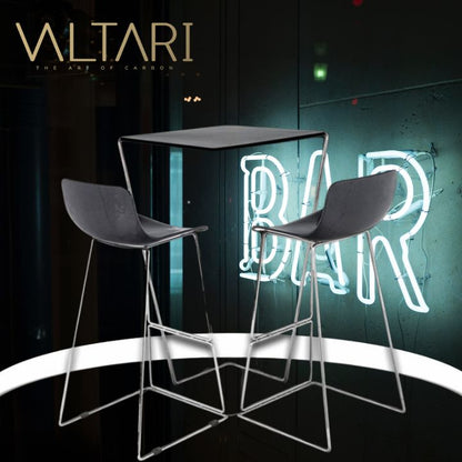 Duo – Carbon Fiber Set Bar Chair with Table