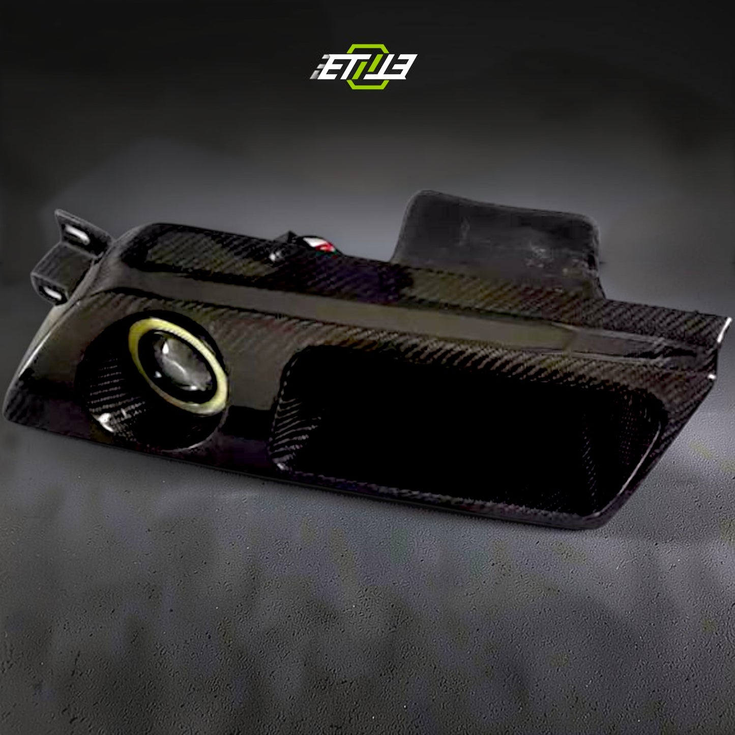 R32 Gts GTR Lhs Full Carbon Fiber Headlamp Air Intake W. Lamp