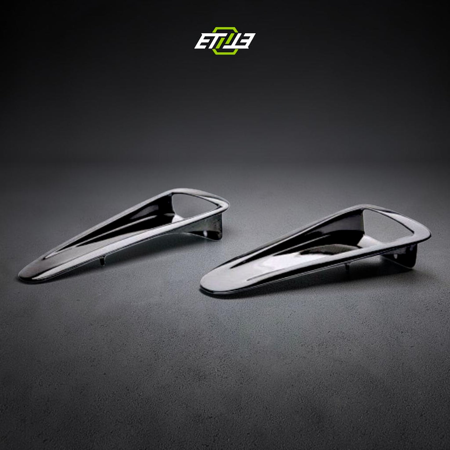 R35 GTR OEM Style Hood Scoop Vents 2pcs