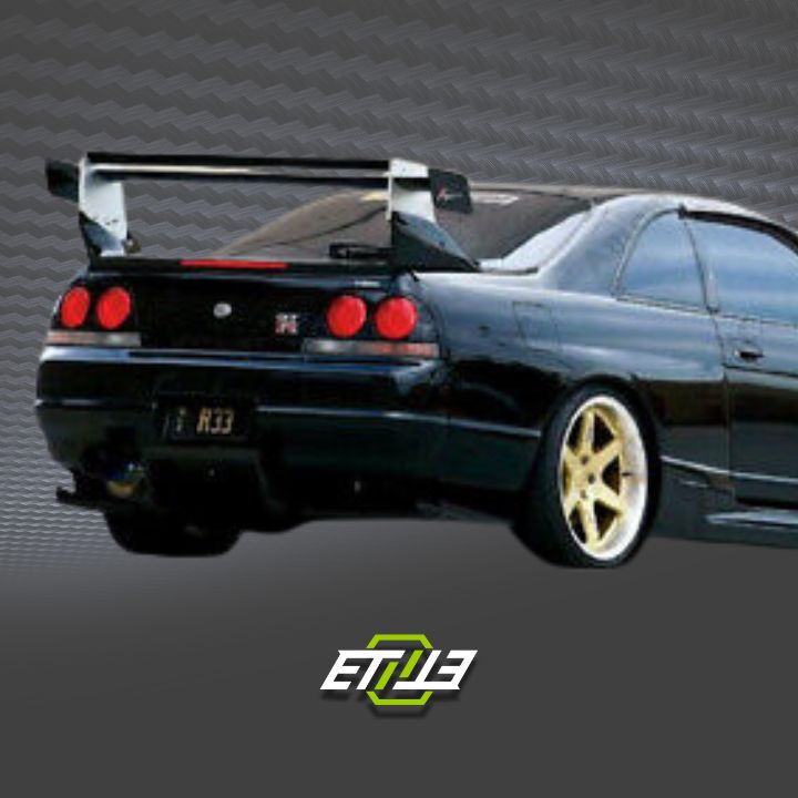 R33 GTR TS Rear Diffuser 3pcs