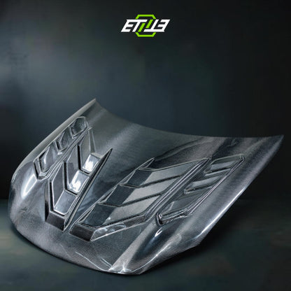 Toyota GR86 Carbon Fiber Lambo Euro Vented Hood | Elite Ti