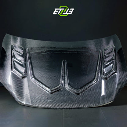 Toyota GR86 Carbon Fiber Euro 1 Vented Hood | Elite Ti