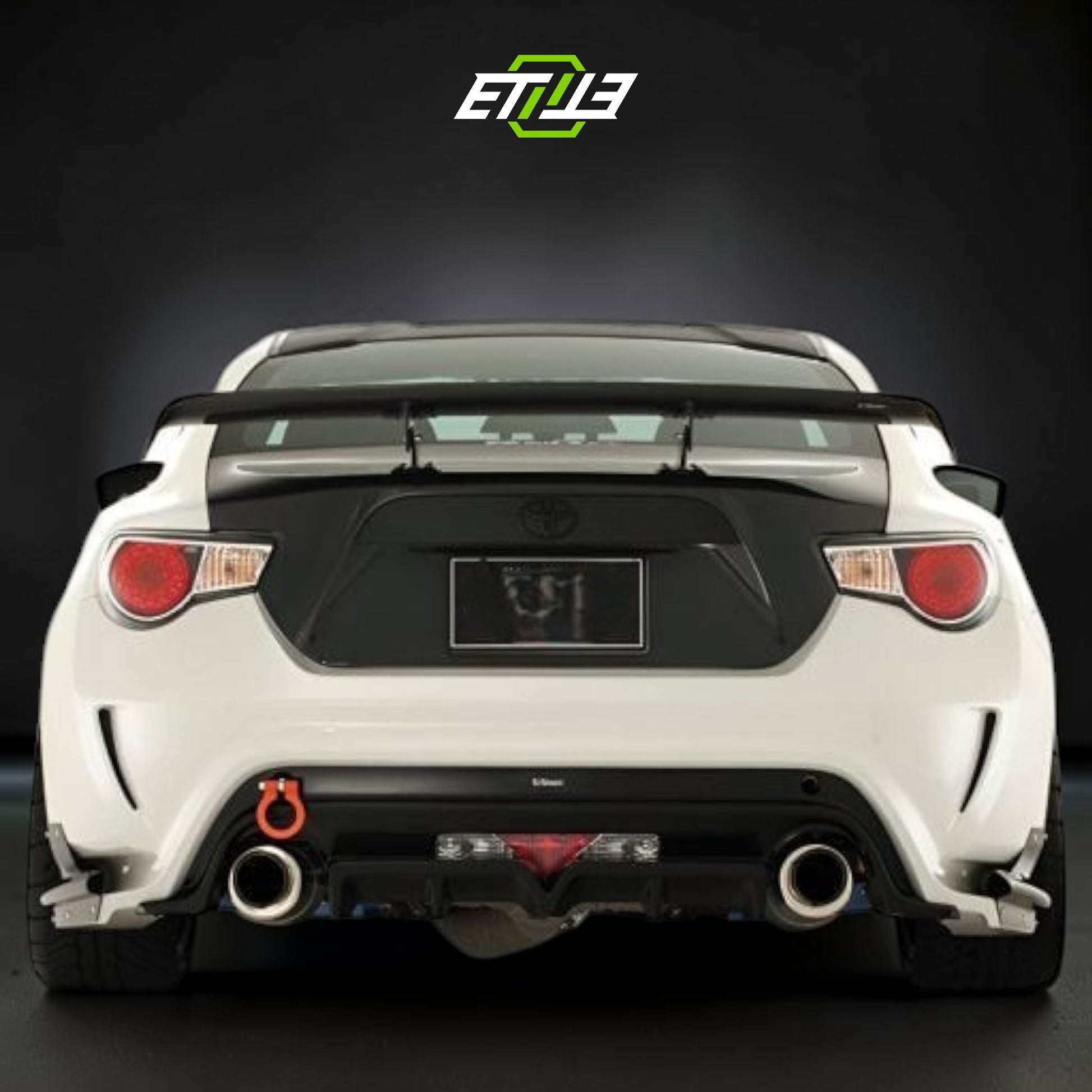 GT86 Varis Arising II Rear Diffuser | Elite Ti