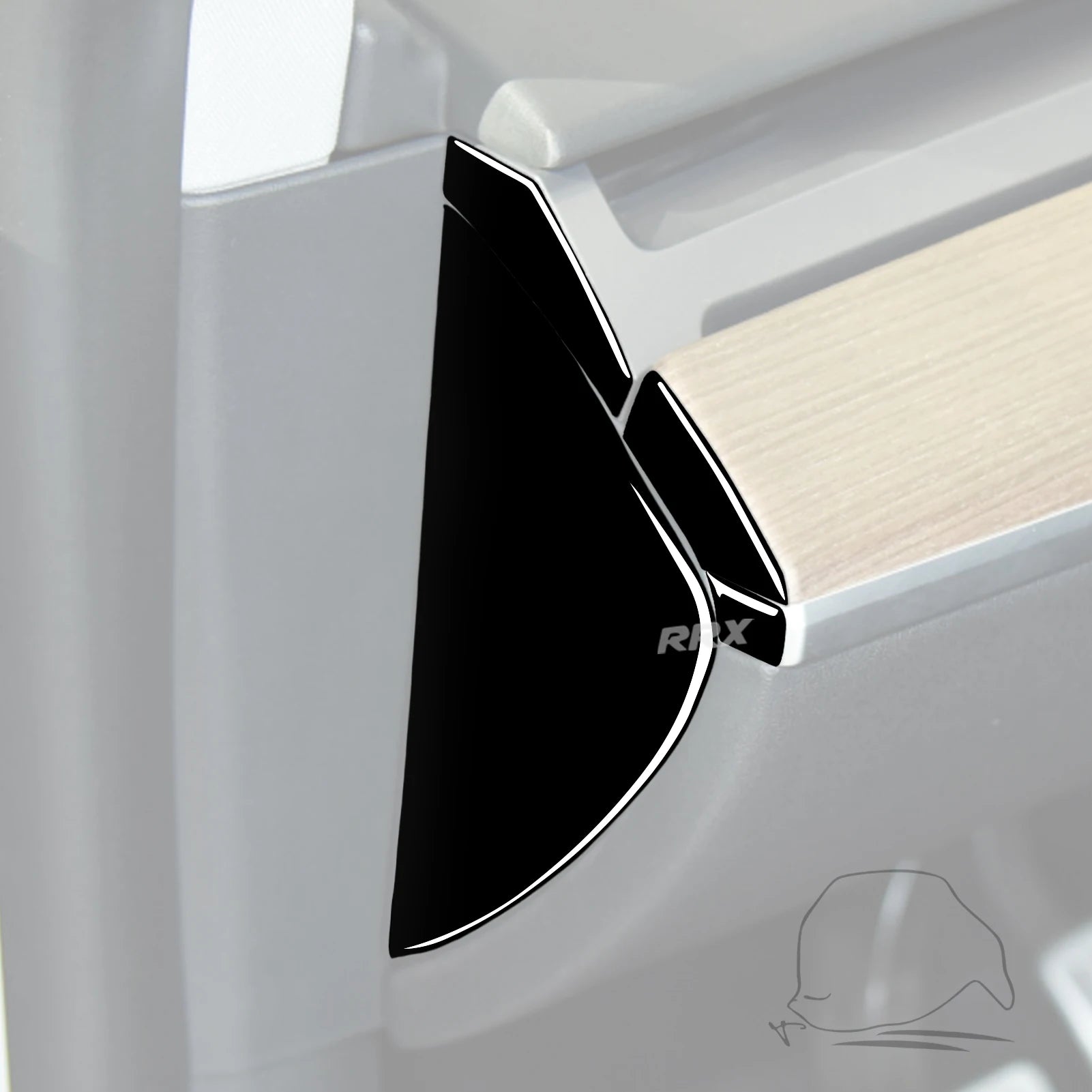 8Pcs Carbon Fiber Interior Set - Elite Ti