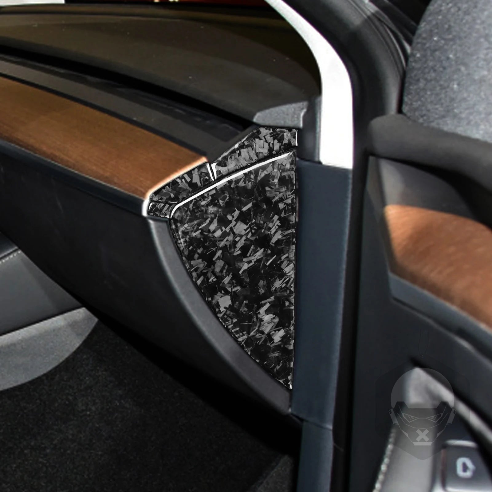 8Pcs Carbon Fiber Interior Set - Elite Ti