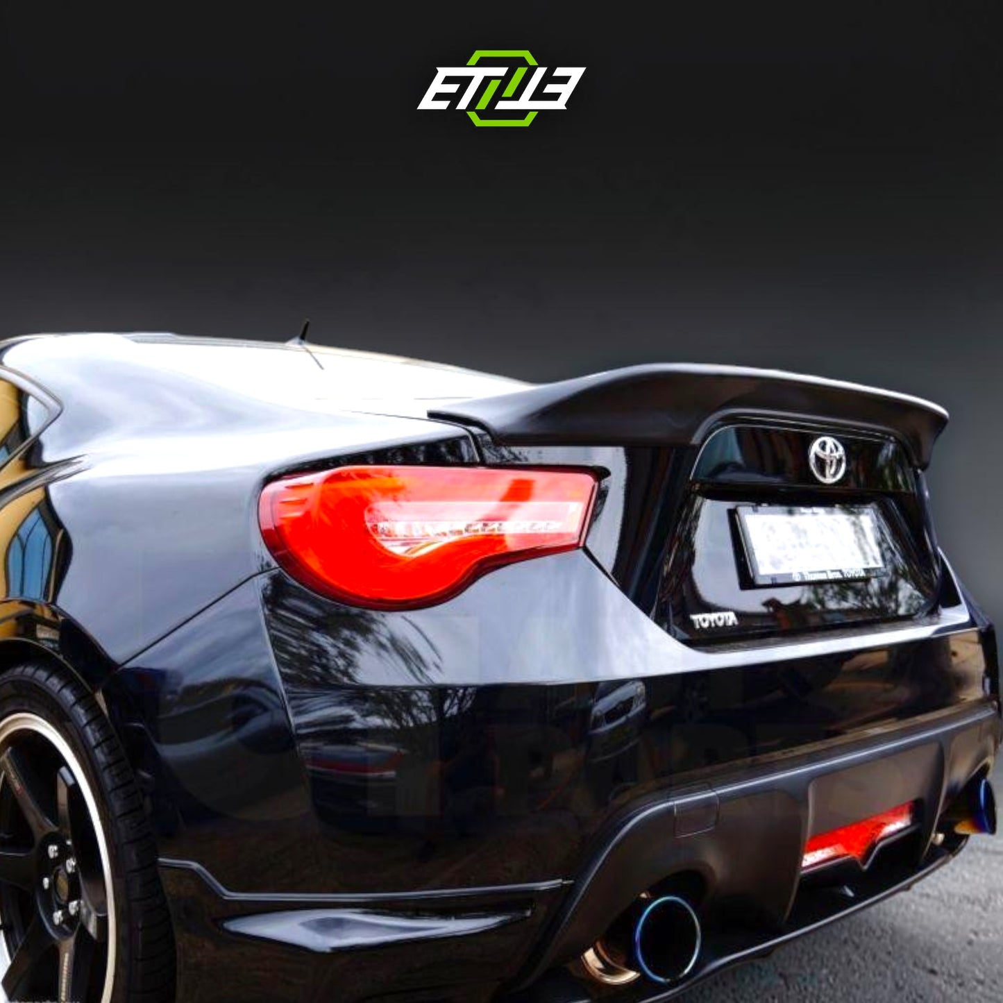 GT86 ZN6 FR-S BRZ ZC6 TRD Style Trunk Spoiler | Elite Ti