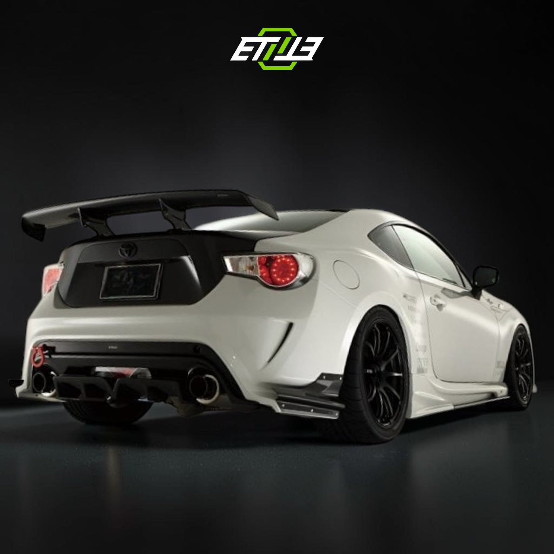 GT86 Varis Arising II Rear Diffuser | Elite Ti