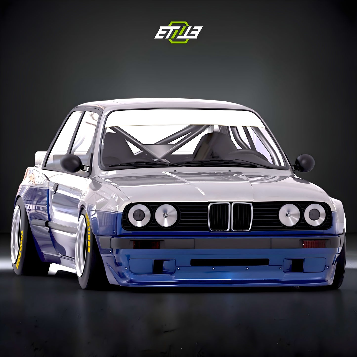 BMW E30 2-Door Pandem Wide Body Kit