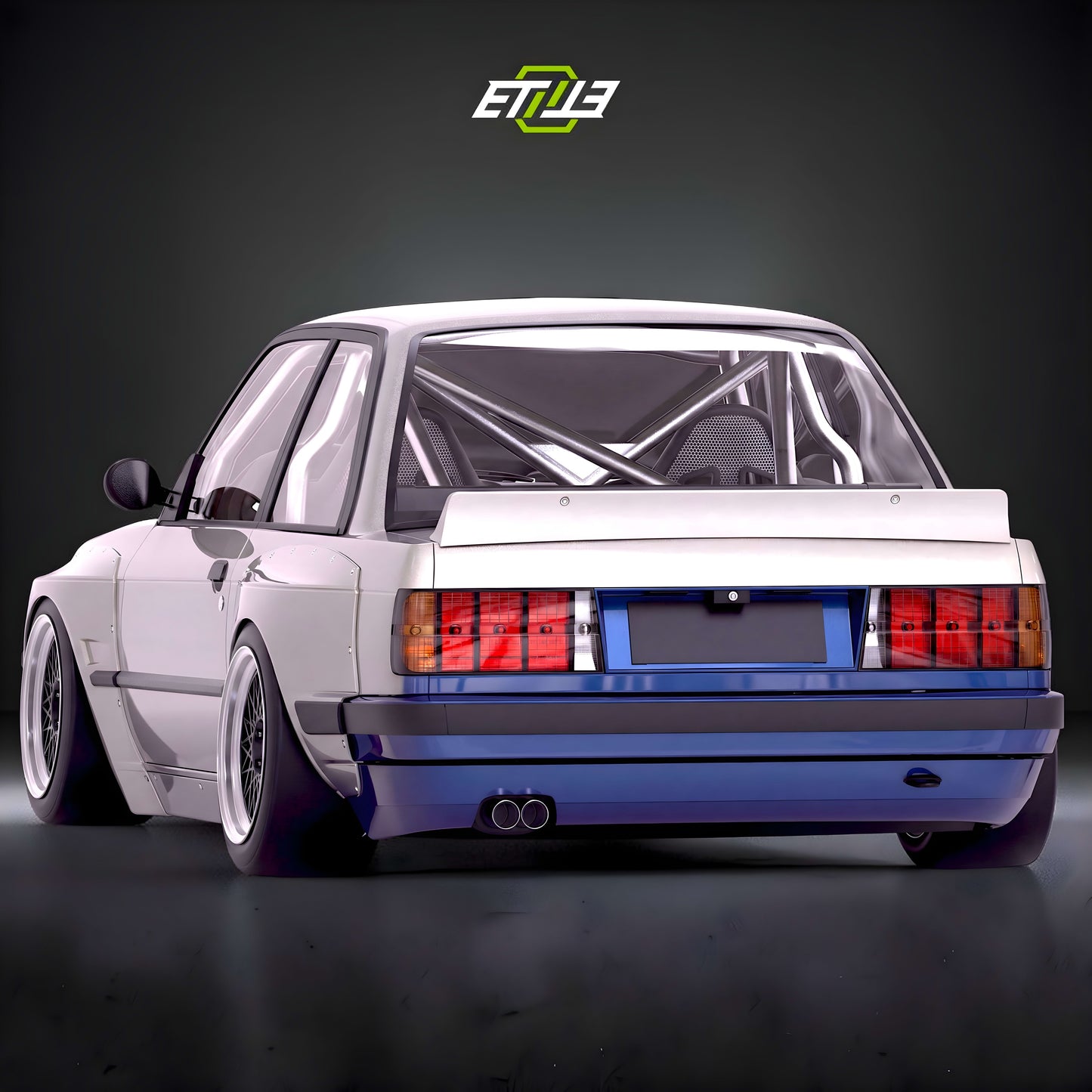 BMW E30 2-Door Pandem Wide Body Kit
