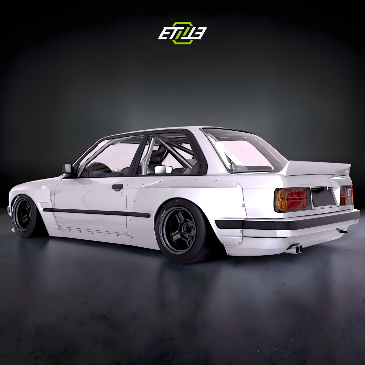 BMW E30 2-Door Pandem Wide Body Kit