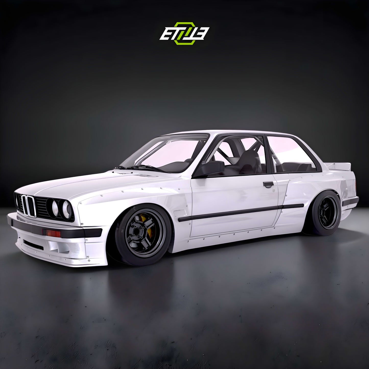 BMW E30 2-Door Pandem Wide Body Kit