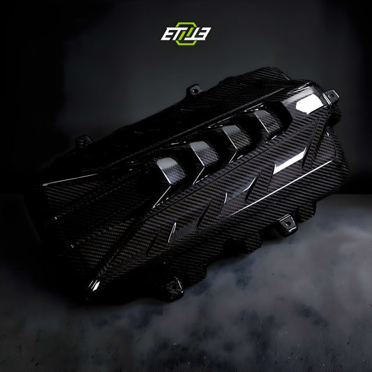 C8 Dry Carbon Engine Cover