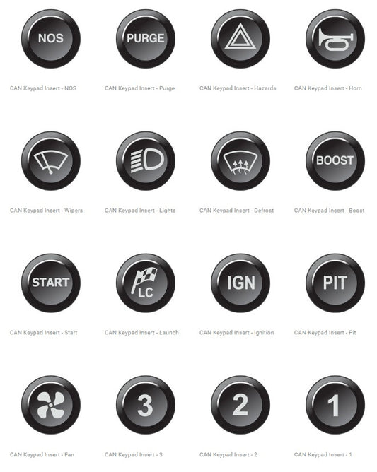 KEYPAD INSERTS