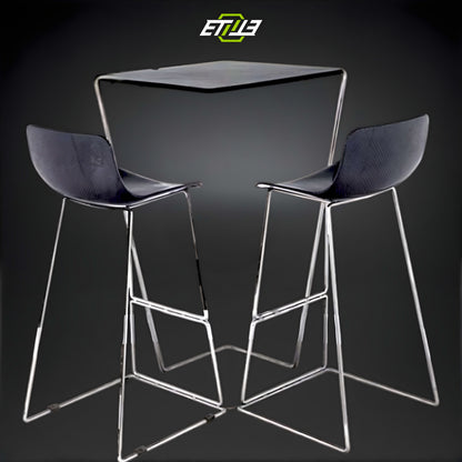 Duo – Carbon Fiber Set Bar Chair with Table