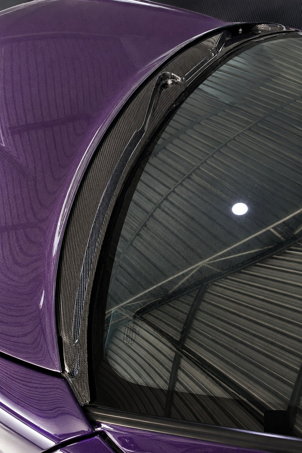 ETi Toyota Supra MK4 JZA80 CFD-developed carbon cowl windshield-side detail