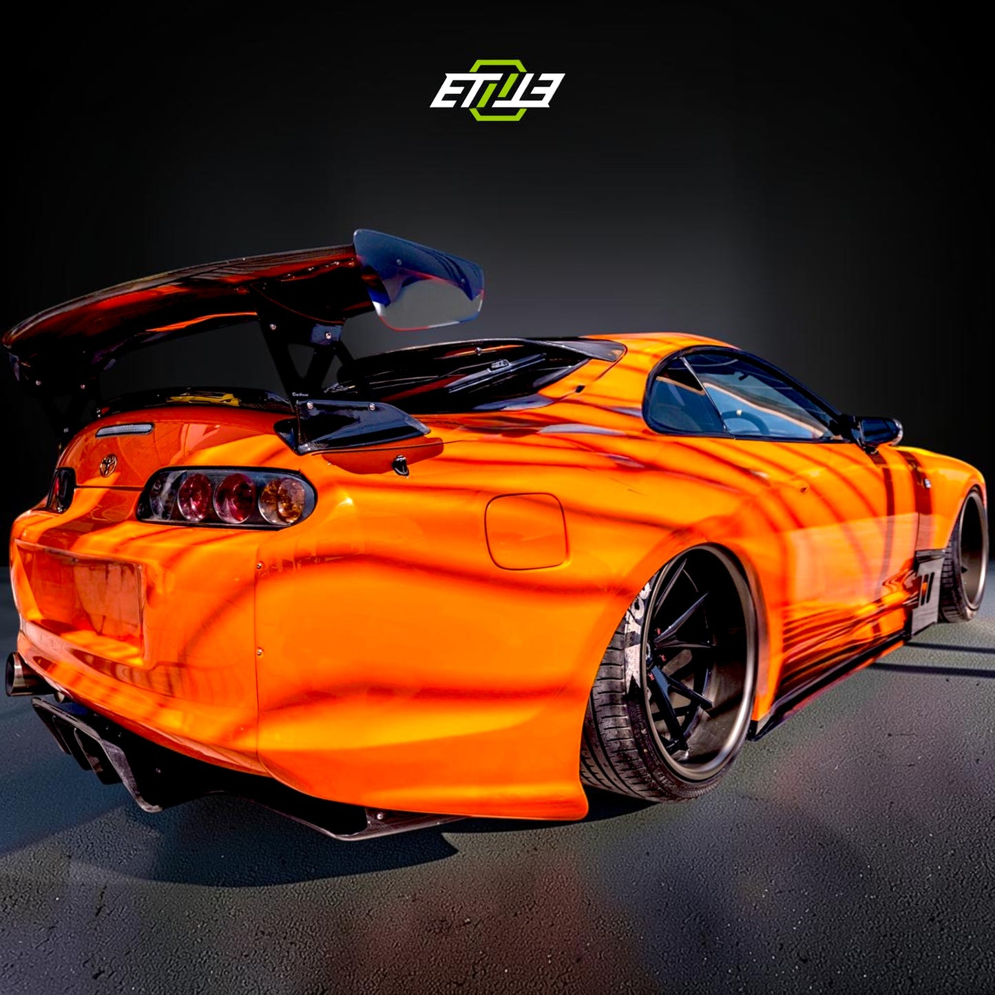 ETi Toyota Supra MKIV Ridox Style Widebody Kit