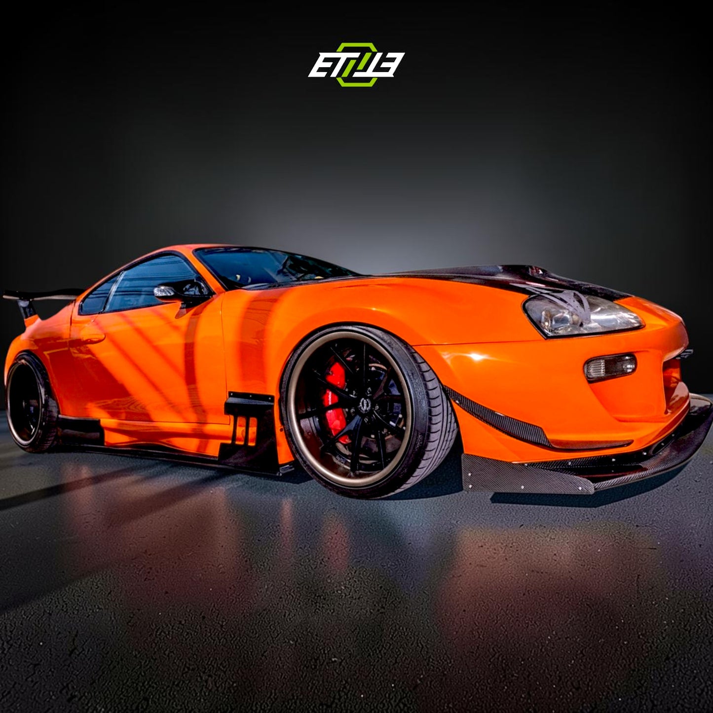 ETi Toyota Supra MKIV Ridox Style Widebody Kit