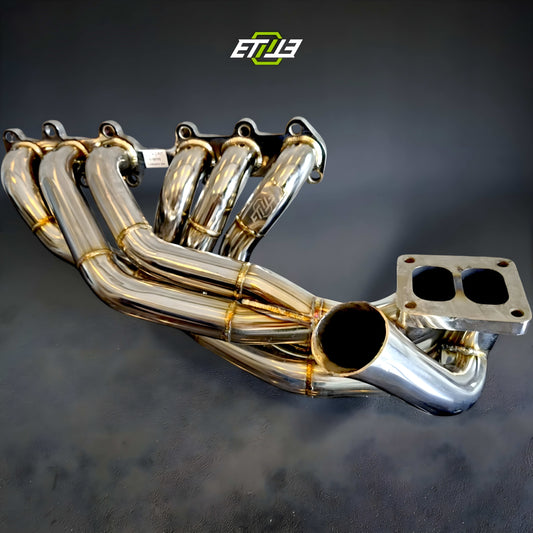 ETi 2jz GE Mid Mount Turbo Manifold