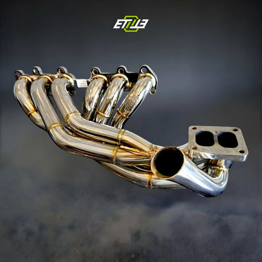 ETi 2jz GTE Mid Mount Turbo Manifold