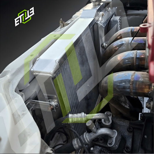 ETi 48mm Aluminum Performance Radiator – Honda Civic EG (1992-1995)