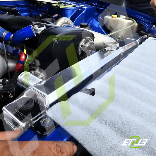 ETi Aluminum Performance Radiator – Nissan Skyline R34 GTR & GTT