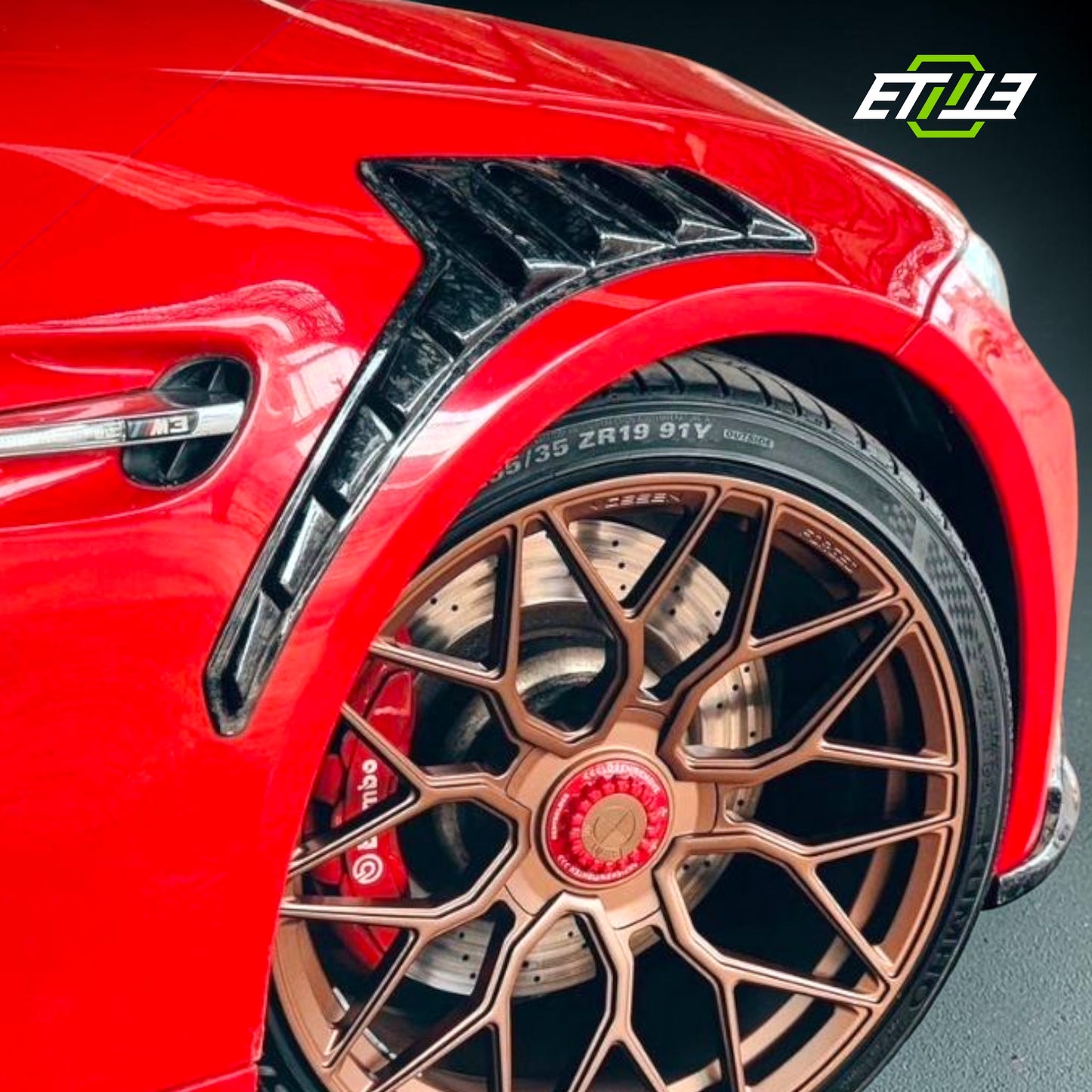 ETi BMW M3 E92-E93 Front Fender Vents