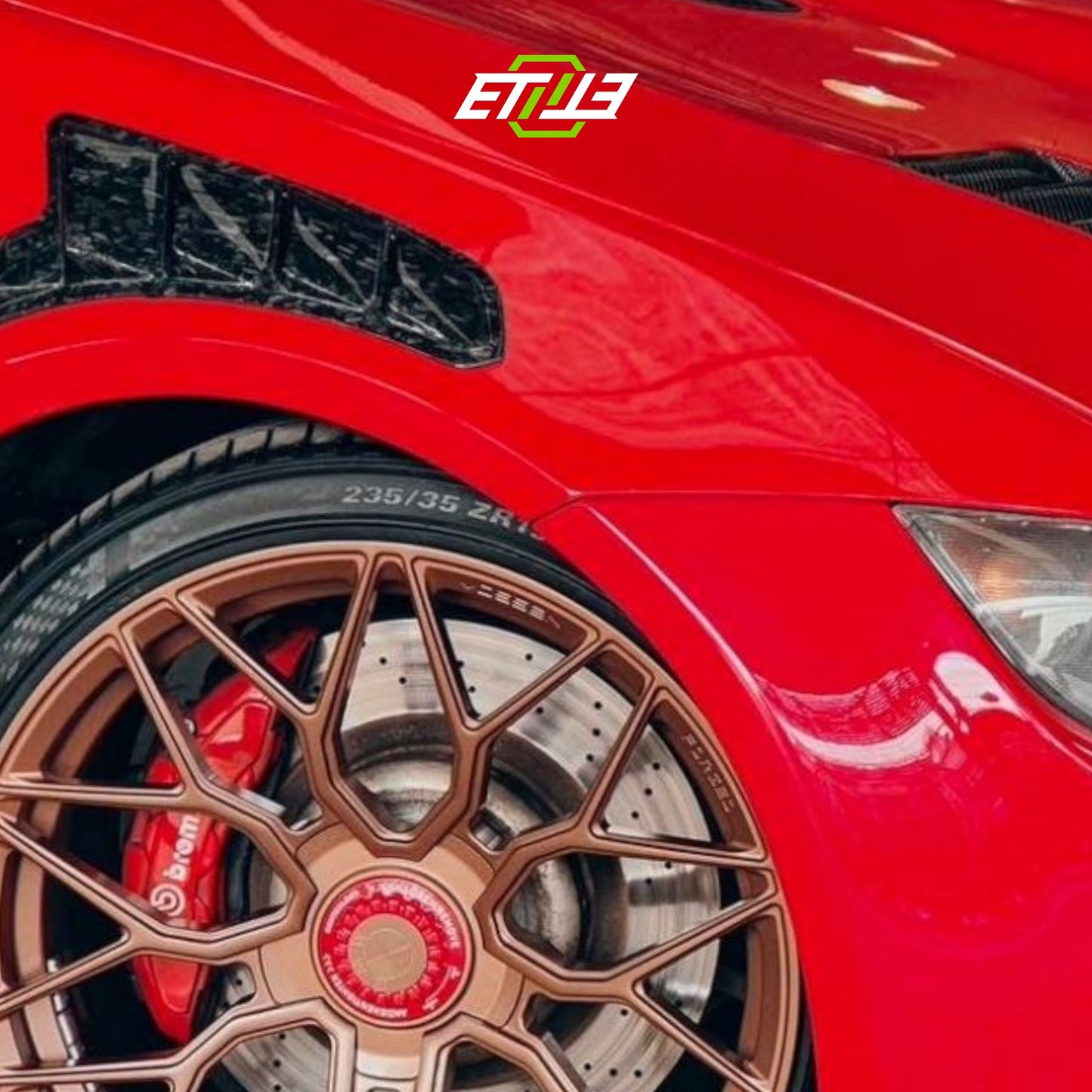 ETi BMW M3 E92-E93 Front Fender Vents