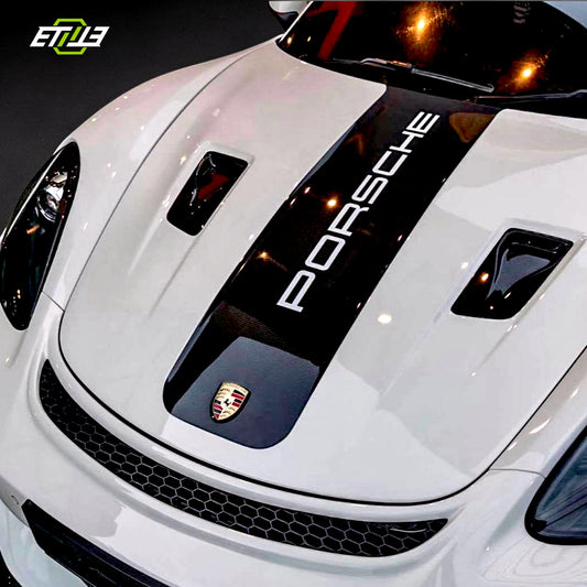ETi Carbon Fiber Hood – Porsche 987 / 981 / 991 - Premium Aerodynamics Upgrade