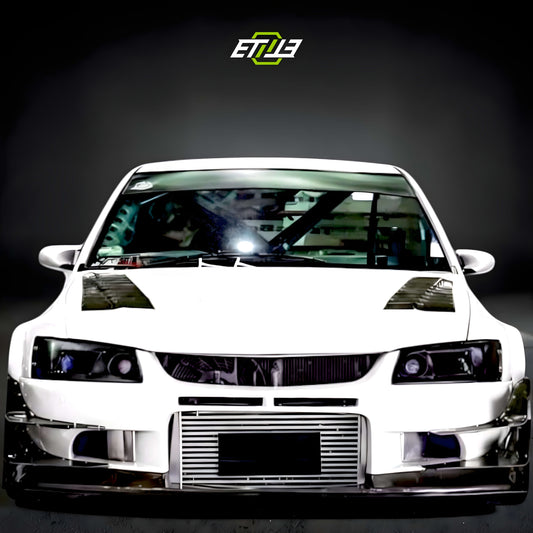 ETi Evo 8/9 Carbon Fiber Time Attack Hood